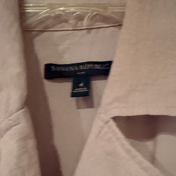 Banana Republic Sleeveless Collared Maxi Dress in Beige - Picture 2 of 3